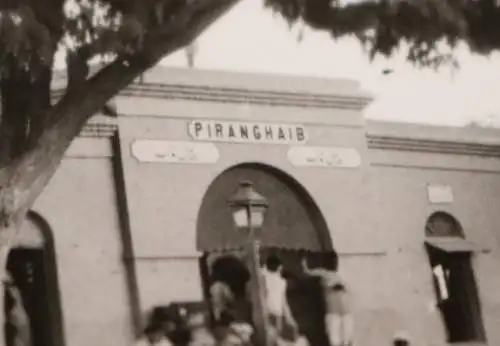 tolles altes Foto -  Bahnhof - Piranghaib