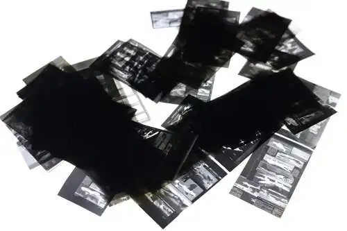 Konvolut Negative - abfotografierte Buchseiten ? Flugzeuge - 