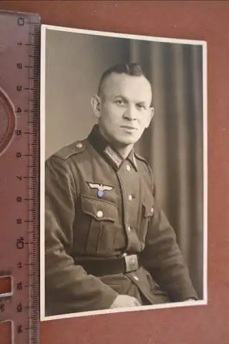 Tolles altes Foto - Portrait Soldat  - Triebes Thüringen