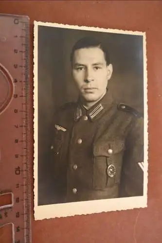 Tolles altes Foto - Portrait Soldat  - Bochum