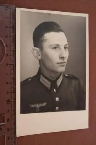 Tolles altes Foto - Portrait Soldat  Chemnitz 1943