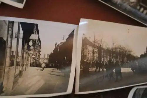 tolles Konvolut kleinformatige Fotos 20er Jahre - Personen, Städte München