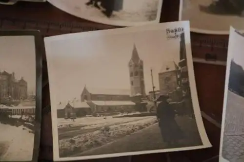 tolles Konvolut kleinformatige Fotos 20er Jahre - Personen, Städte München