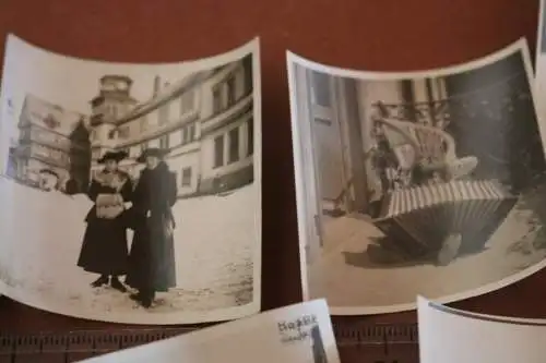 tolles Konvolut kleinformatige Fotos 20er Jahre - Personen, Städte München