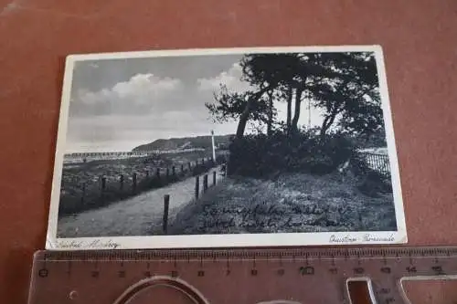 tolle alte Karte -  Ostseebad Misdroy  Quistrop-Promenade 40er Jahre 