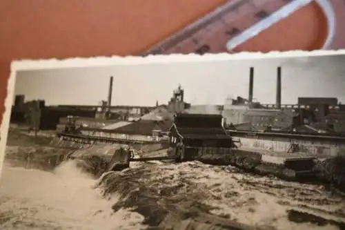 tolles altes Foto - Kraftwerk in Surpsburg  - Norwegen 1942