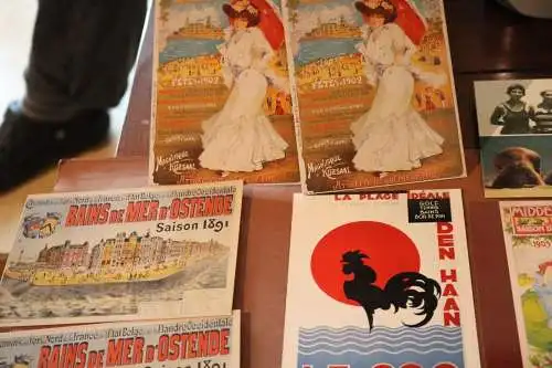 12 Reprint Karten - Belgien - Werbung - Neuauflage 