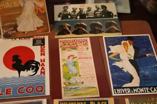 12 Reprint Karten - Belgien - Werbung - Neuauflage 