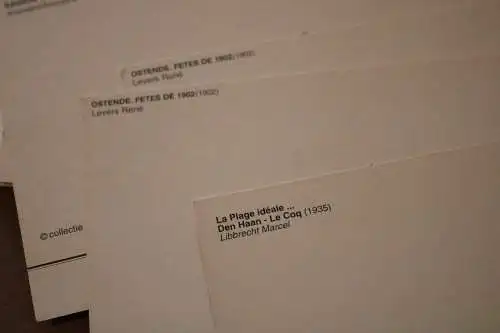 12 Reprint Karten - Belgien - Werbung - Neuauflage 