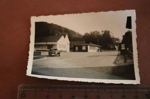 Tolles altes Foto - Zollgrenze bei Saarbrücken - 30-40er Jahre ?