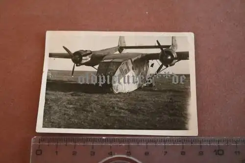 tolles altes Foto - Lastensegler Gotha Go 244 B-1 Nr 576 - Staffelwappen 