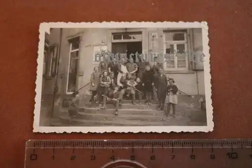 Tolles altes Gruppenfoto - Personen, Soldaten - Ober-Ramstadt - Jakob Ackermann