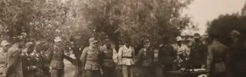 vier tolle alte Fotos - Südfront - Ferntrauung - Soldaten 