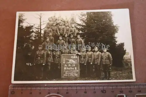 Tolles altes Gruppenfoto - Art.Regt. 33 - Truppenübungsplatz Hammelburg 1939