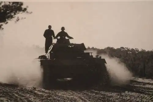 tolles altes Foto - Panzer IV Ausf. D  - Fahrschule  (3)