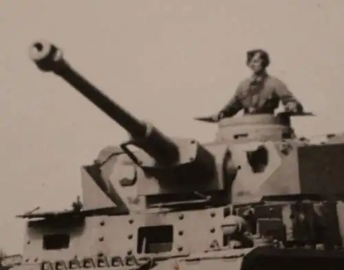 tolles altes Foto - Panzer IV Ausf. D  - Fahrschule  (7)