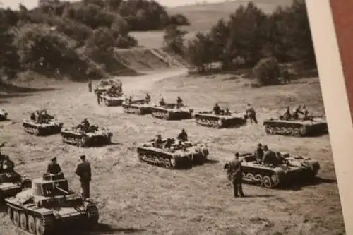 tolles altes Foto - Panzer I Fahrschule  (14)