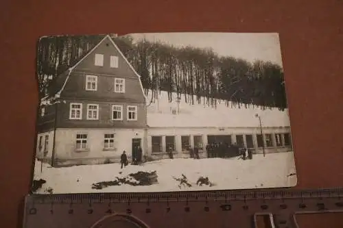 Tolles altes Foto  Gebäude - Fabrikgebäude ?  Brilon-Wald 1910-30