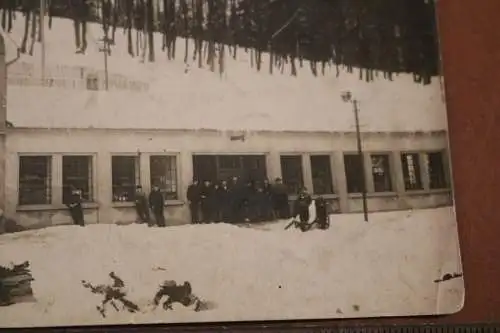 tolles altes Foto  Gebäude - Fabrikgebäude ?  Brilon-Wald 1910-30