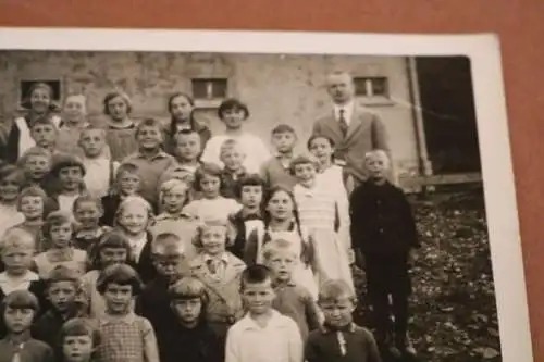 tolles altes Foto  Schulklasse der Schule Brilon-Wald 20-30er Jahre ?