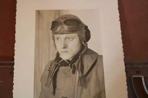 Tolles altes Foto - Portrait eines Piloten  - Stolp 1942