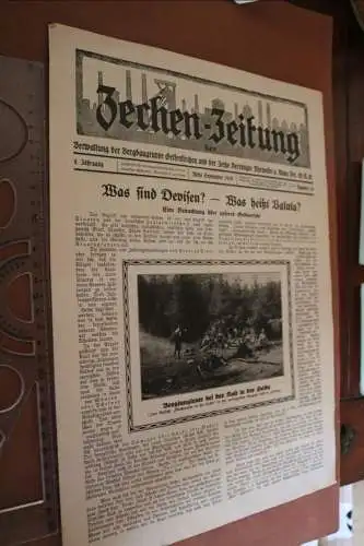 tolle alte Zeitung - Zechen-Zeitung Nummer 18 - 1928 