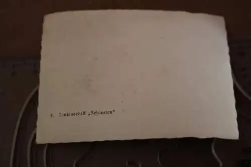 tolles altes Foto Kleinbildserie Linienschiff Schlesien 