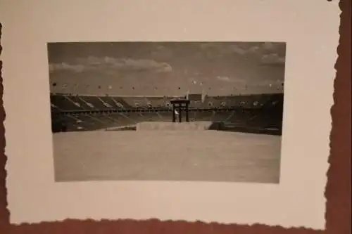 tolles altes Foto - Berlin Olympiastadion 1936 - Olympisches Feuer