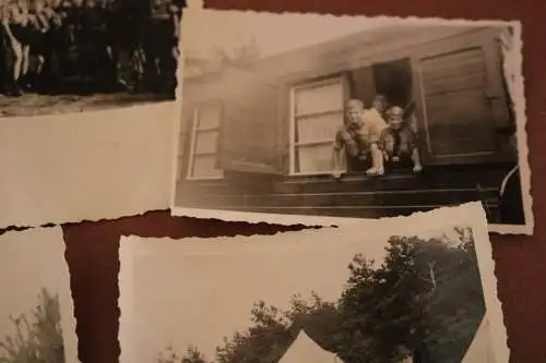 fünf alte Fotos - Pimpfe  Jugend - 30-40er Jahre 