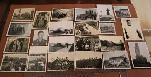 45 tolle alte Fotos - Flakeinheit - SdKfz mit Vierlings-Flak - weisse Tropenhelm