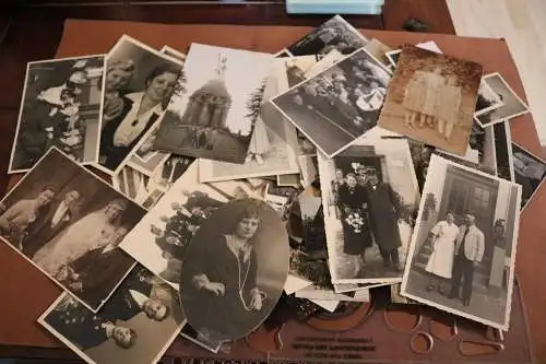 Konvolut alter Fotos , Personen, Familie Orte usw. 