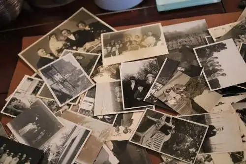 Konvolut alter Fotos , Personen, Familie Orte usw. 