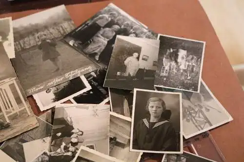 Konvolut alter Fotos , Personen, Familie Orte usw.