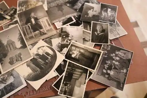 Konvolut alter Fotos , Personen, Familie Orte usw.