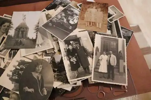 Konvolut alter Fotos , Personen, Familie Orte usw. 