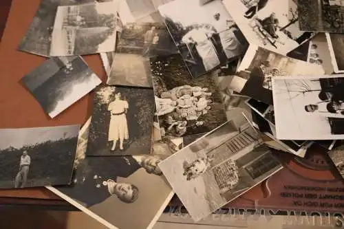 Konvolut alter Fotos , Personen, Familie Orte usw. 