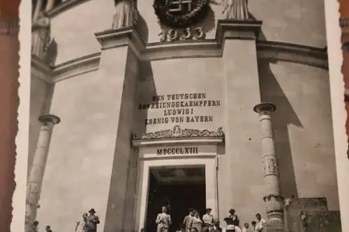 altes Foto - Eingang Befreiungshalle Kehlheim - 30-40er Jahre