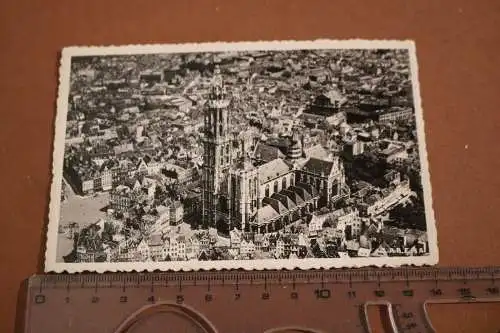 alte Karte - Antwerpen de Hoofdkerk - Kirche - 30-40er Jahre 
