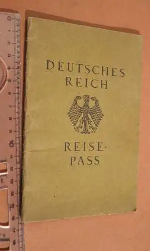 alter Reisepass Deutsches Reich - Bayern 1925