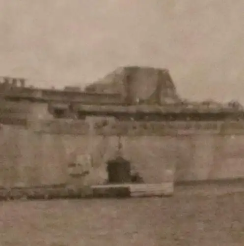 altes Foto - Getarntes Passagierschiff - Unterkunft Matrosen ? 