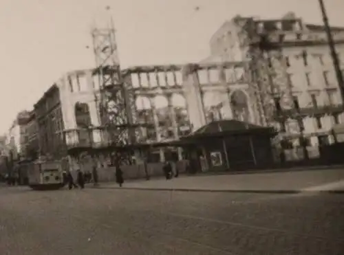 fünf alte Fotos - Matrosen in Le Havre - 40er Jahre