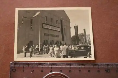 Tolles altes Foto - Leipzig ?? Staatstheater - Deutsche Therapiewoche - 50-60er