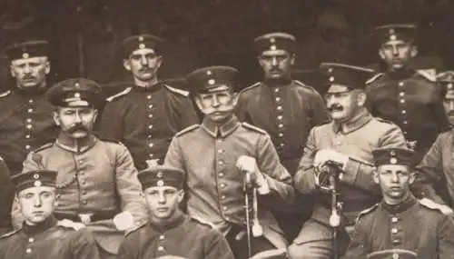 tolles altes Gruppenfoto Soldaten  Umgebung von Hamburg