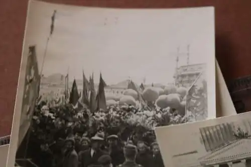 elf alte Fotos - Mokau - Demonstration beim 40. Jahrestag 1958 ???