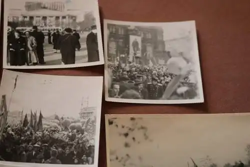 elf alte Fotos - Mokau - Demonstration beim 40. Jahrestag 1958 ???