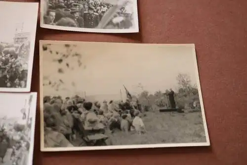 elf alte Fotos - Mokau - Demonstration beim 40. Jahrestag 1958 ???