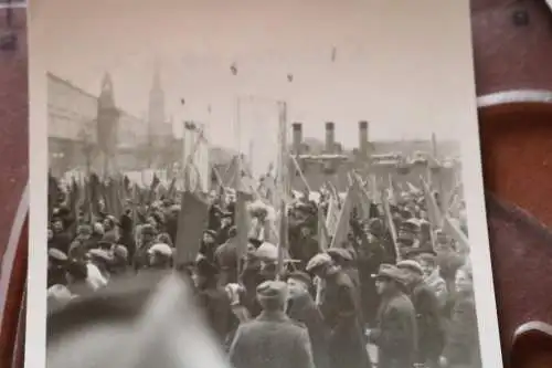 elf alte Fotos - Mokau - Demonstration beim 40. Jahrestag 1958 ???