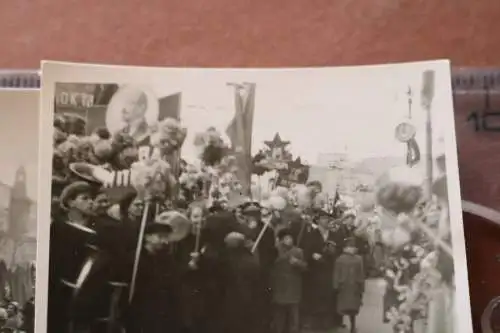 elf alte Fotos - Mokau - Demonstration beim 40. Jahrestag 1958 ???