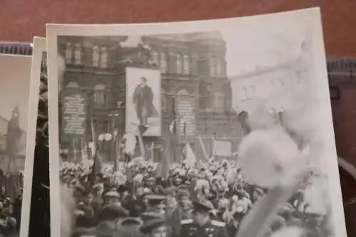 elf alte Fotos - Mokau - Demonstration beim 40. Jahrestag 1958 ???