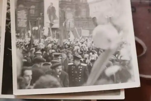 elf alte Fotos - Mokau - Demonstration beim 40. Jahrestag 1958 ???